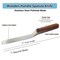 A2Z Scilab Caulk Finishing Spatula 11 Total length with 1 Wide 7 Long Stainless Steel Blade A2Z-ZR-WHS7BY - alternate 2